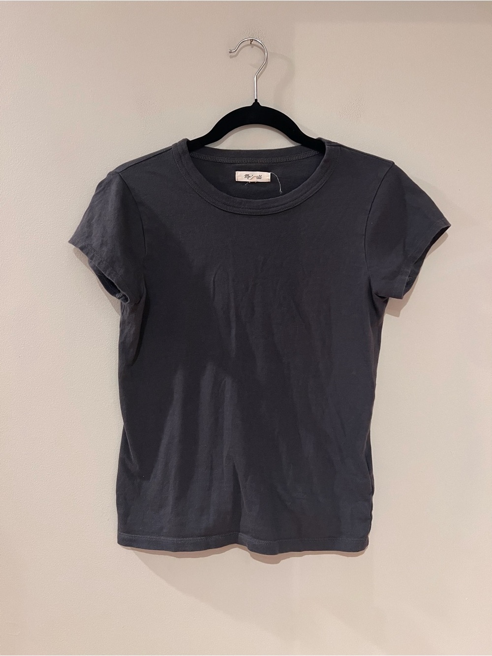 Madewell Gray Basic Tee